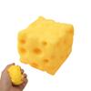 Toys Extra Large Size Cheese Fidget Toy Slow Rebound Shapeable Venting Ball Realistic Giant Squeeze for Adult Stress Relief