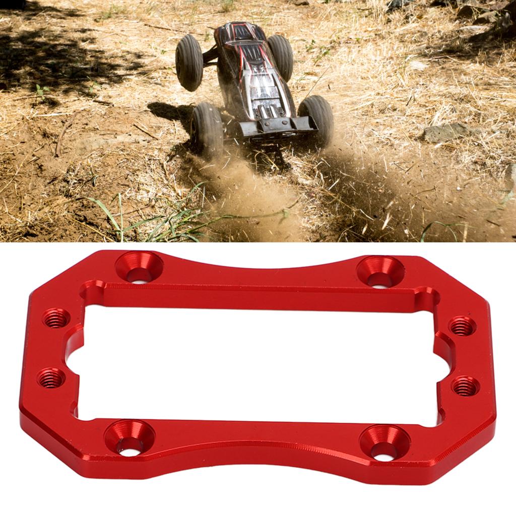 RC Steering Gear Servo Mount Aluminum Alloy Servo Mount Parts for ARRMA Typhon 6S 1/8 RC Cars