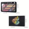 12 Colors Matte Eyeshadow Palette Natural Glitter Waterproof Durable Smokey Professional Makeup Palette