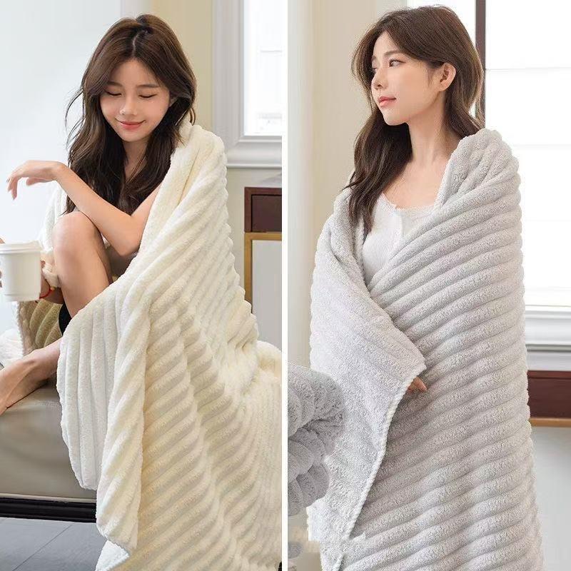 Bath Towels Absorbent Non-linting Household Large Towels Thickened Enlarged Fabrics Soft Absorbent