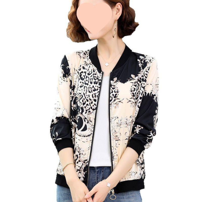 Women's Sun Protection Chiffon Jacket - Stylish Summer Top for Middle-Aged Moms