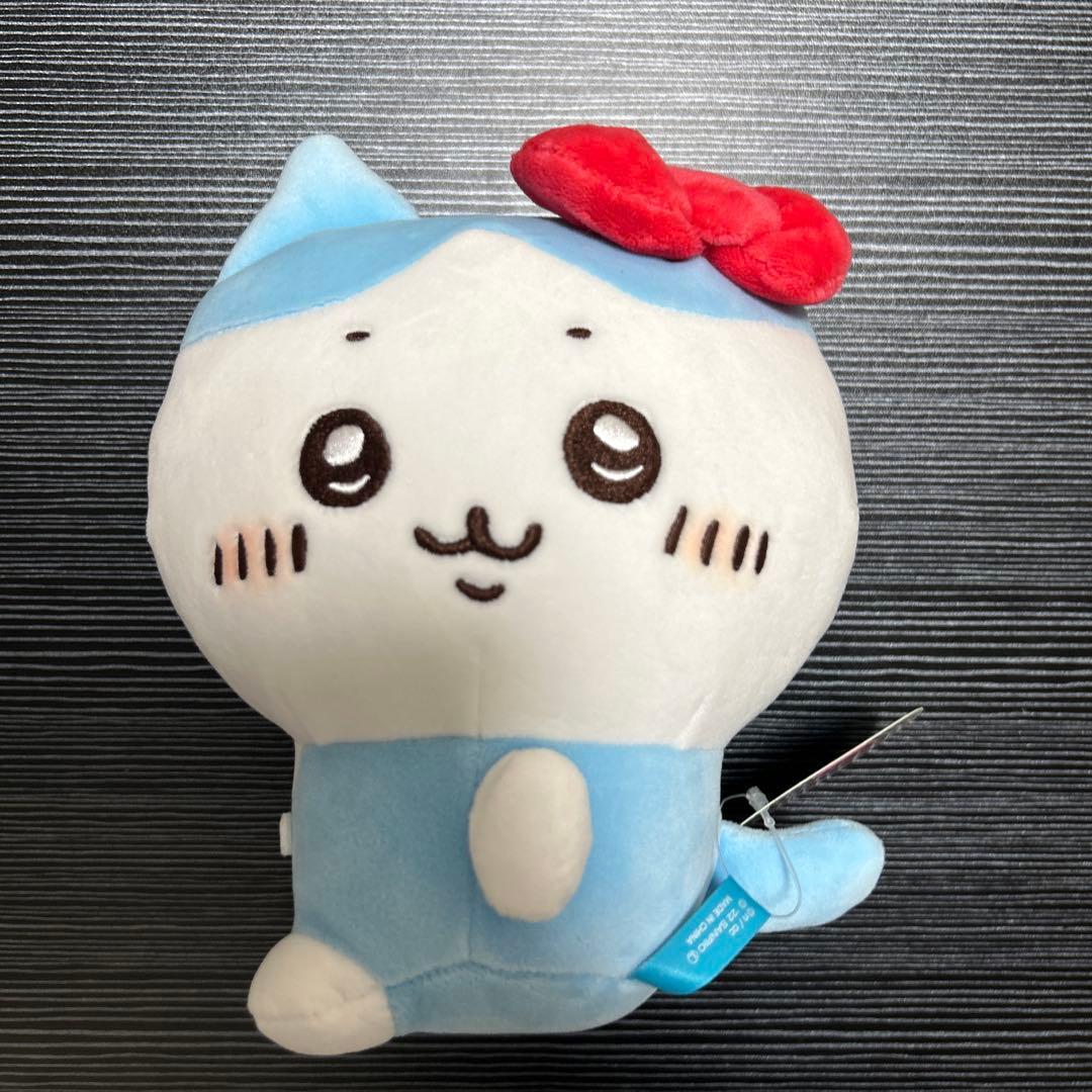 Chikawa x Sanrio Characters Plush Toy S Hachiware Hello Kitty