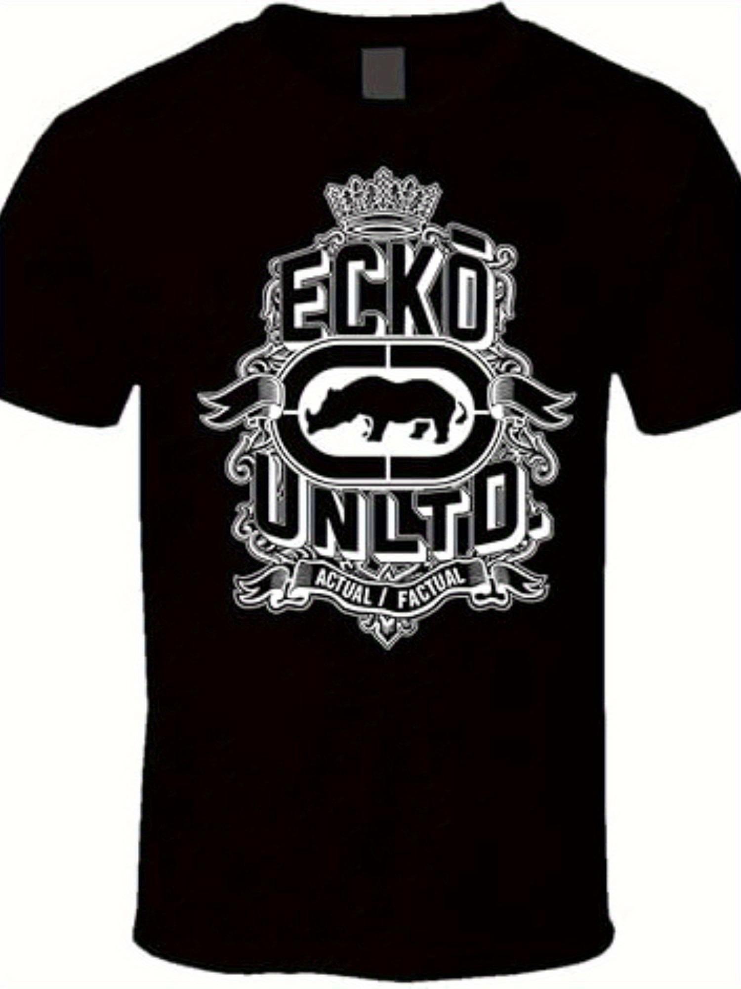 ECKO UNLTD. Black Cotton T-shirt - Soft XXXL