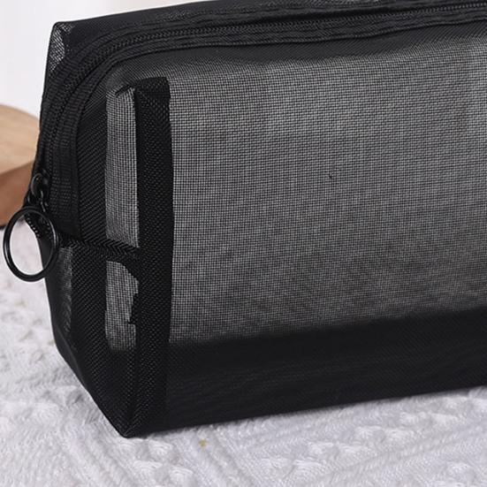Geantă Cosmetică din Plasă Portofel Organizator Pungă Transparentă Geantă de Machiaj de Călătorie Organizator pentru Produse de Îngrijire a Pielii Cosmetice