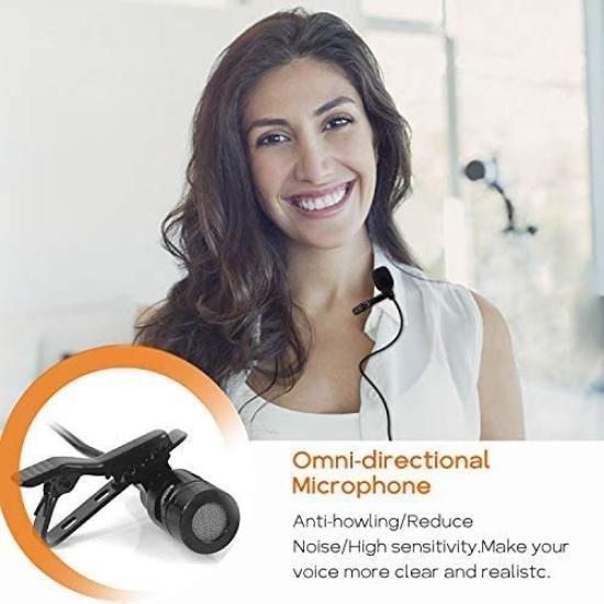 XIAOKOA Wireless Clip Microphone Black 2.4G XM-01