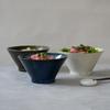 EAST Table Trapezoid Bowl, Small Kiln Navy Blue 16cm Japanese Color 17-035-02 Made In Japan Microwave Safe Dishwasher Safe