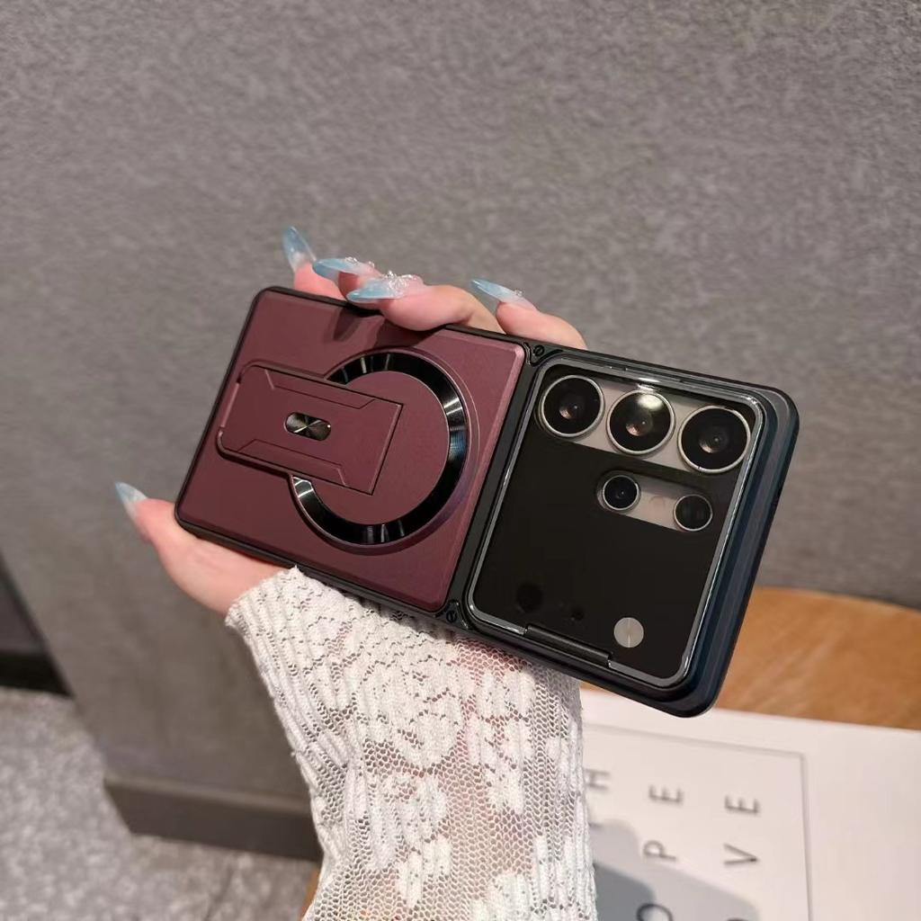 Applicable To Samsung S26Ultra Mobile Phone Case, Lens Cover, Goggles, Invisible Bracket, Magnetic Suction A57 Skin Feel Anti-drop