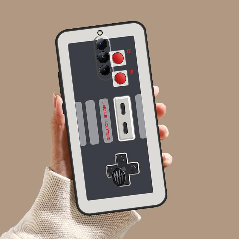 Classic Game Controller Case For ZTE Nubia Red Magic 9 Pro Plus RedMagic 8 7 6 Pro 6S 7S 8S Pro 5G 5S 6R Back Cover Red Magic 9 Pro