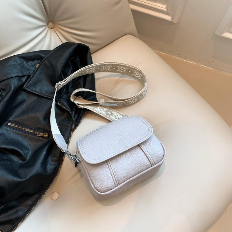 New simple women's multi-layer small square bag student mobile phone versatile shoulder messenger bag