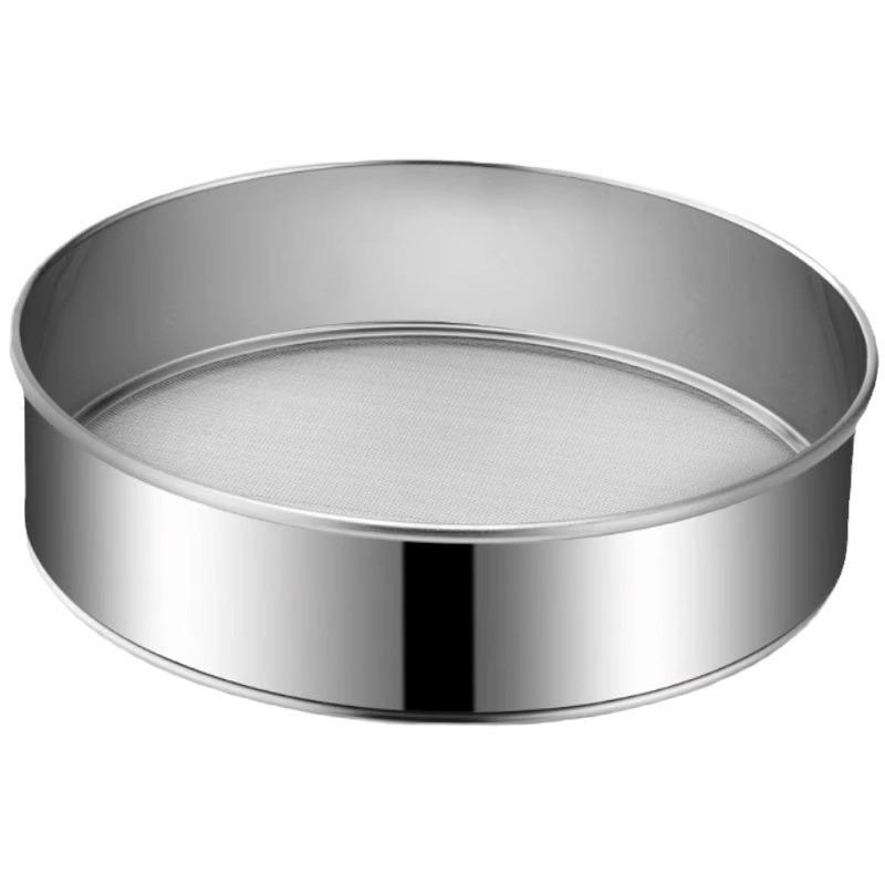 Thickened Stainless Steel 60 Mesh Flour and Noodle Sieve for Ultra-Fine Filtering