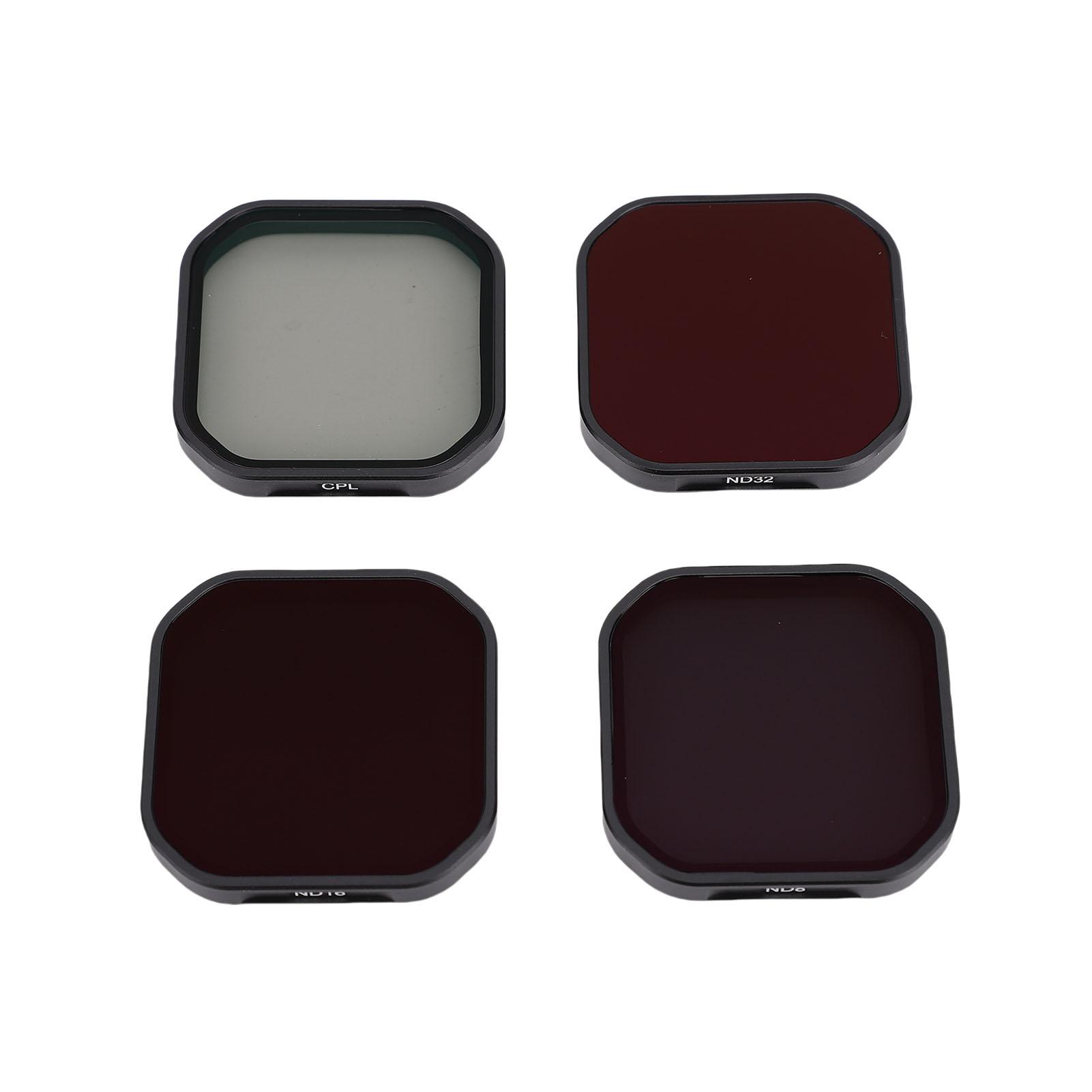 

Drone Filter Set Fit for Insta360 Ace Pro2 Multi Layer HD Optical Glass Drone CPL Polarizing and ND Filter