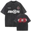 Washed Vintage Rapper Rrapper Duki 5202 MIXTAPE Album Tour Tshirt Men Hip Hop Fashion Pop Music T Shirts Man Oversized Tshirts