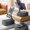 Multi-Functional Cell Phone Stand Black Anti-slip Base Bluetooth Speaker Wireless Surround Sound Bluetooth Player Home Use