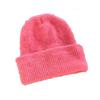 Soft Rabbit Hair Blend Knit Hat For Women Sweet And Versatile For Seasons All