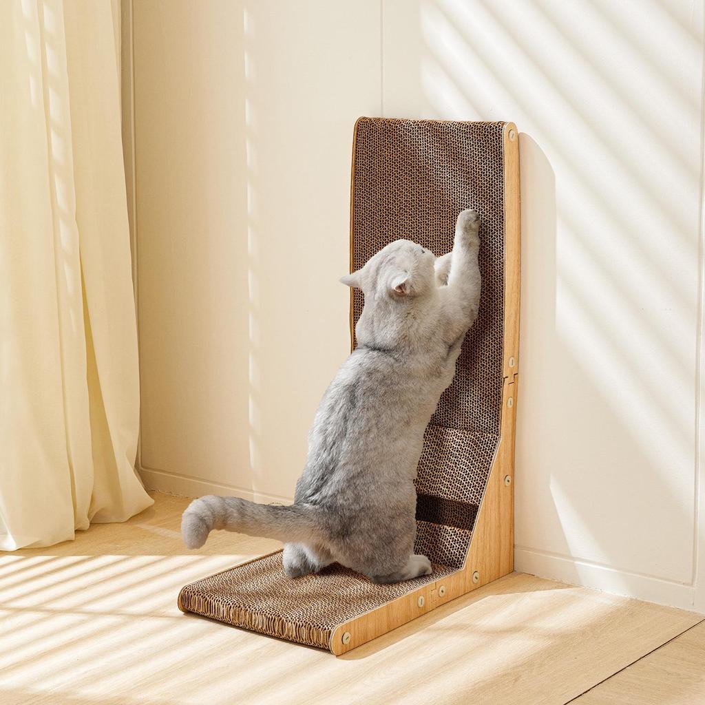 Cat Scratching Board: Scratch-Resistant Nest with Climbing Frame and Durable Large Basin Plate