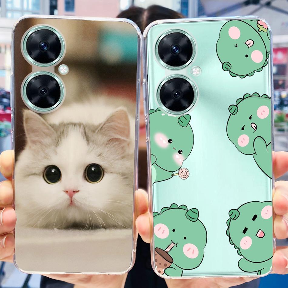 Fashion Elegant Pattern Phone Case For Huawei Nova 11i Soft Silicone TPU Back Cover For Huawei Nova11i 4G MAO-LX9