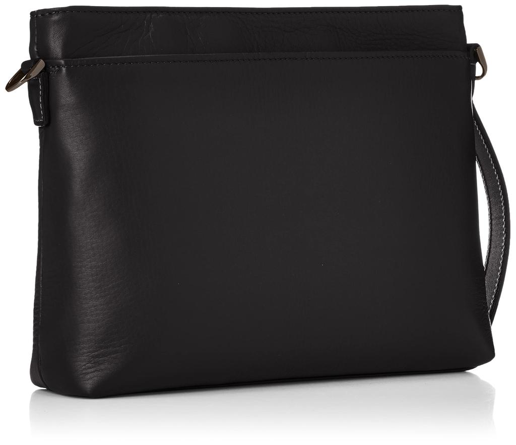 Offerman Shoulder Bag Clutch Bag Genuine Leather Zafira 76567 Black 2-way Men's