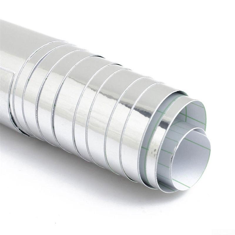20*152cm Auto Aufkleber Quick release Zubehör Leicht cut Chrom Spiegel