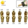 Copper Collet Single Electric Grinder Accessory, 0.5-3.2mm Three-Jaw Chuck Nut