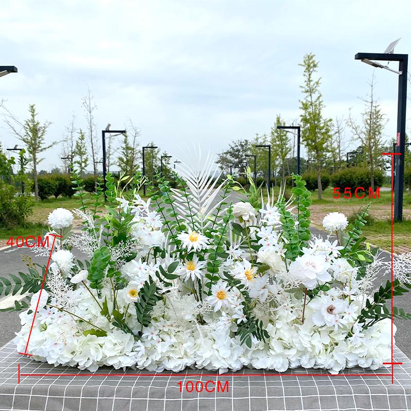 Silk Floral Wedding Aisle & Wall Decoration