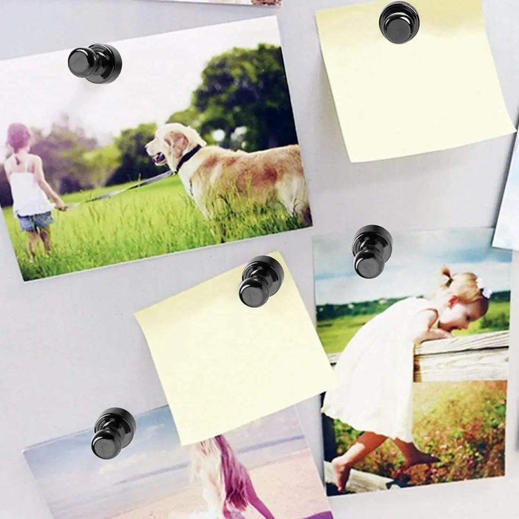 Small Metal Strong Magnetic Pushpins Whiteboard Fridge Magnet Sucker Thumbtack Power  Push Pins Office School Wholesale