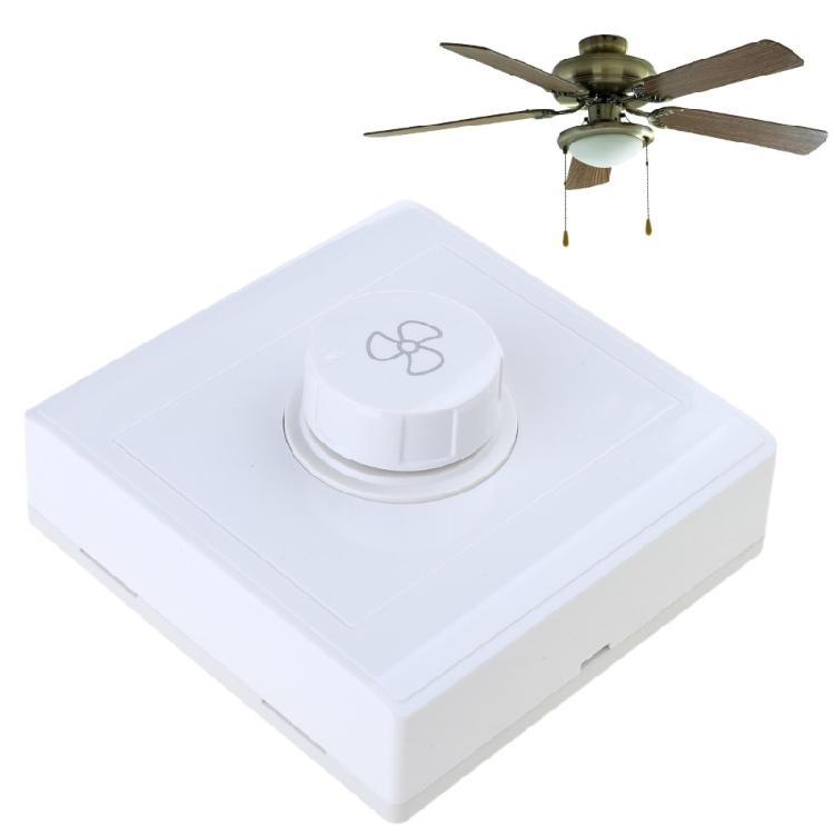 Ceiling Fan Surfaces Mount Speed Controller Stepless Adjustment Household Fan Control Panel 86 Type Fan Speed Regulator