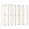824889 vidaXL Tête de lit murale Blanc 127,5x3x90 cm Bois massif de pin