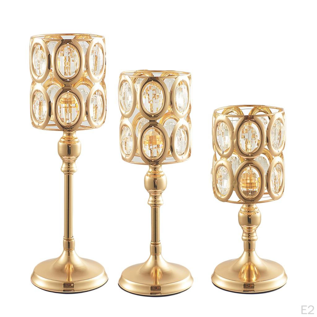 Candlestick Crystal Candle Holder
