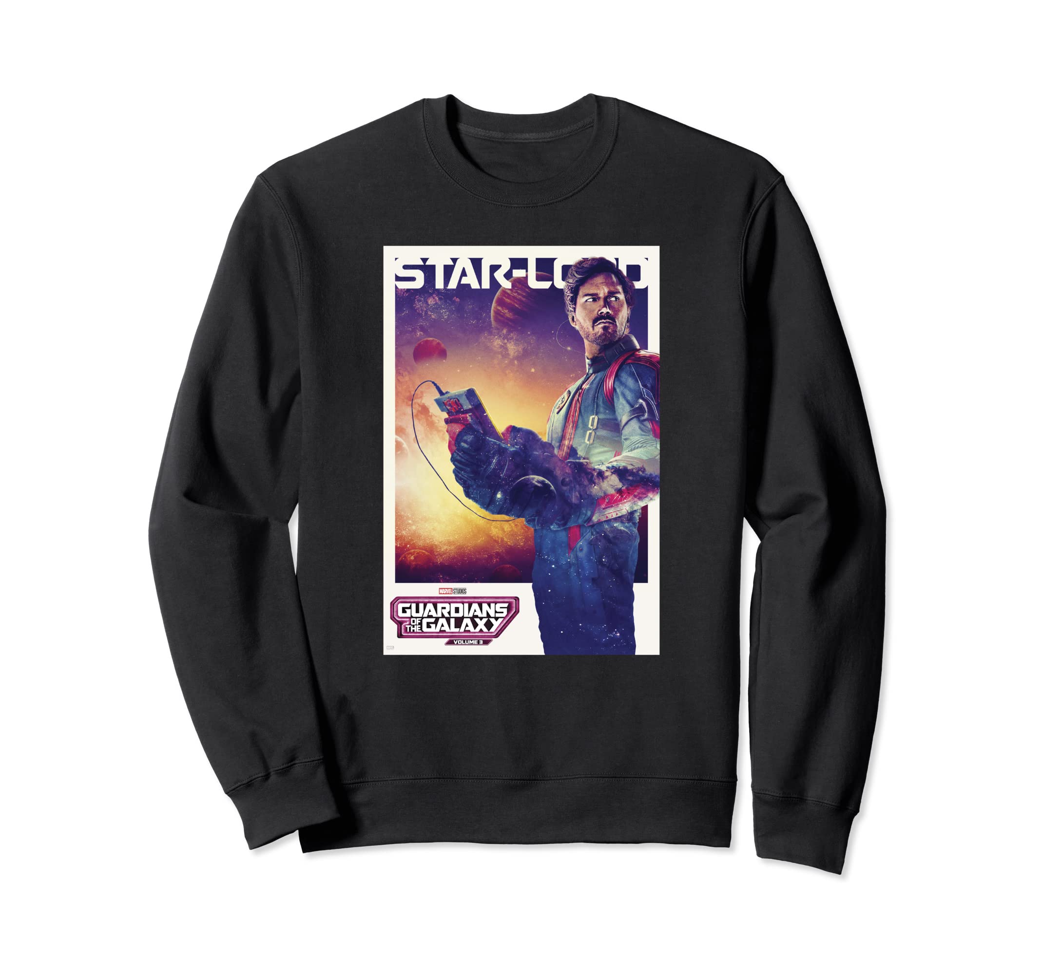

Marvel Guardians of the Galaxy Vol. 3 Star-Lord Solo Poster Sweatshirt