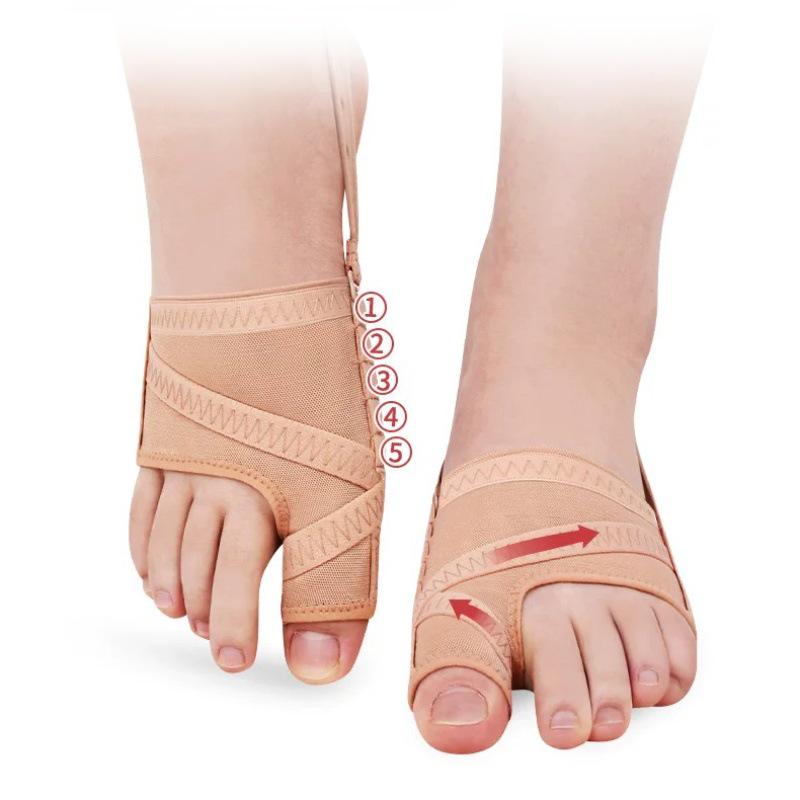 Ultra-Thin Breathable Bunion Corrector: Day & Night Wear, Toe Alignment Sock Sleeve