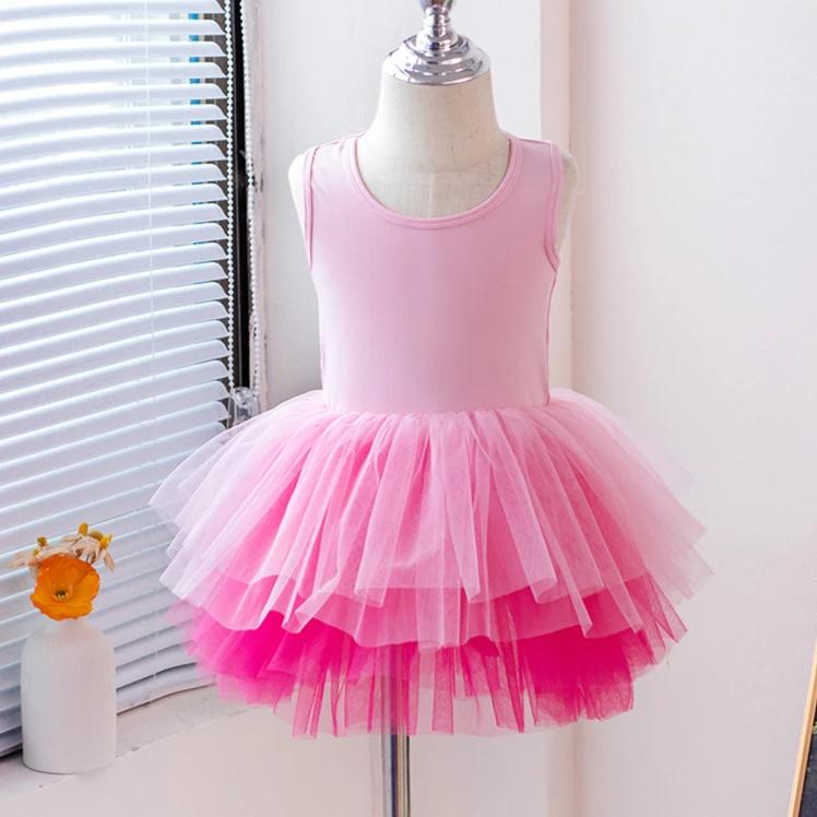 Kids Girls Ballet Dress Baby Children Cosplay Tutu Flower Dress Tulle Dancewear Clothing Ballerina Fairy Party Costumes