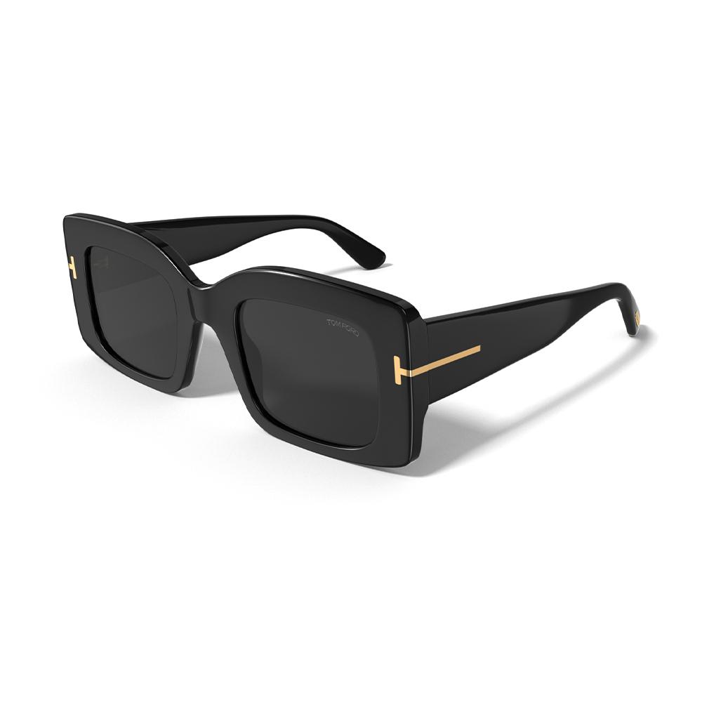 Tom Ford Square Round Face Slimming Irregular Frame Sunglasses Unisex sunglasses FT1188