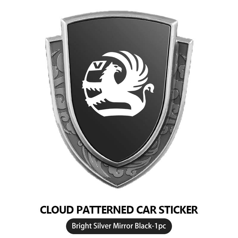 3D Auto Stickers Metal Logo Emblem Sticker Decal Car Styling For Vauxhall Corsa Astra Mokka Grandland Crossland Combo Life