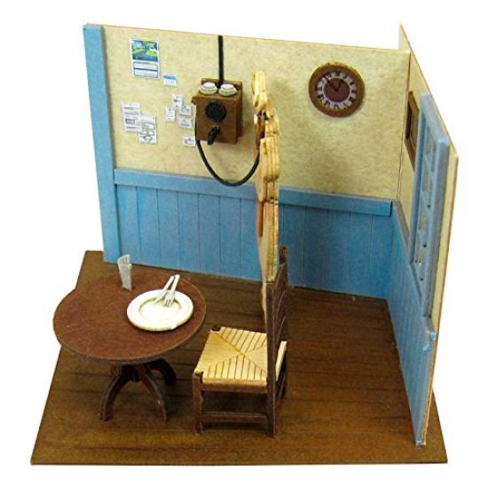 Sankei Studio Ghibli Mini Porco Calling from Paper Craft Porco, Non-Scale MP07-24