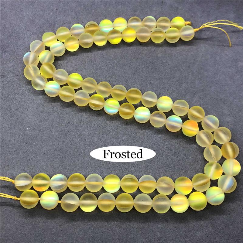 Gelbe Kristall-Glitzerperlen, lose Perlen zur Herstellung von Armbändern und Halsketten