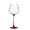 Custom Luxury Elegant Hand Blown Crystal Long Stem Goblet Burgundy Glass Gin Tonic Balloon Glasses for Wedding Restaurant