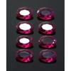 7x5 mm Natural Red Ruby Excellent Oval Cut 8 Ct CERTIFIED Loose Gemstone Lot MULTTIQ109