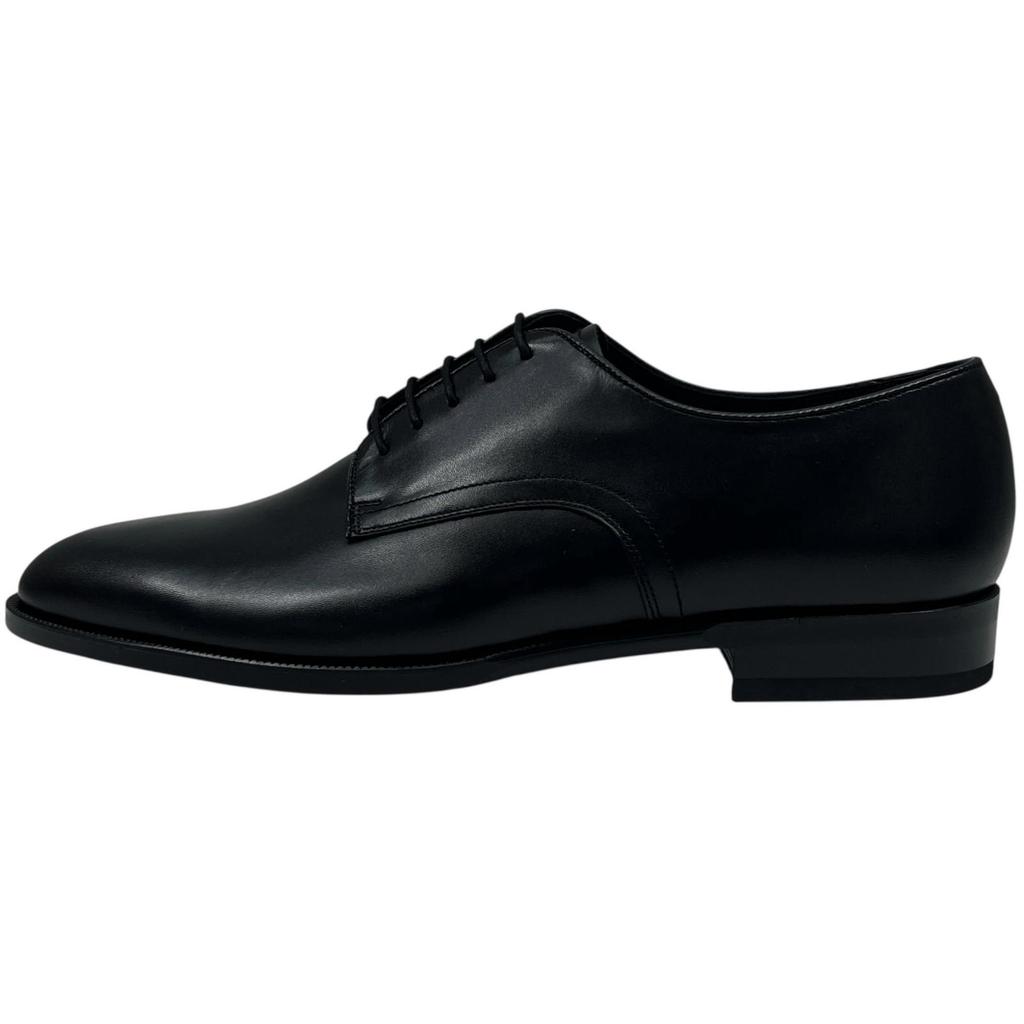 Pristine REGAL Leather Shoes Plain Toe Business Shoes Black Leather Mens 26.5 Used