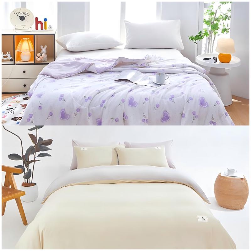 Golden Lily Ai Xiang Fiber Quilt