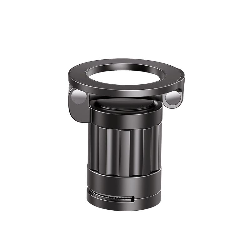 Portable Travel Magnetic Phone Holder: Desktop Stand for Business Trips and Watching чёрный