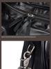 Men's Genuine Leather Multi-Functional Travel and Gym Bag - Large Capacity Cowhide Luggage Bag