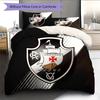 CR Vasco da Gama Pattern Bedding Home Decoration Birthday Gift (1 * duvet cover + 2 * pillowcase, without core)