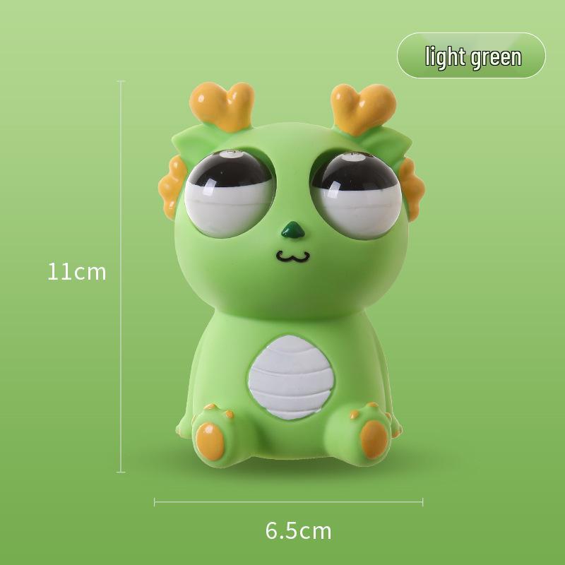 Exploding Eyes Dragon Man Panda Squeeze Toy - Decompression Artifact & Internet Celebrity Gift for Kids