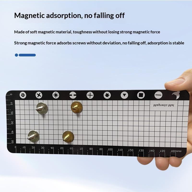 Professional Magnetic Screw Storage Mat Soft Silicone Repair Pad For Phone Laptop Computer Disassembly Tool