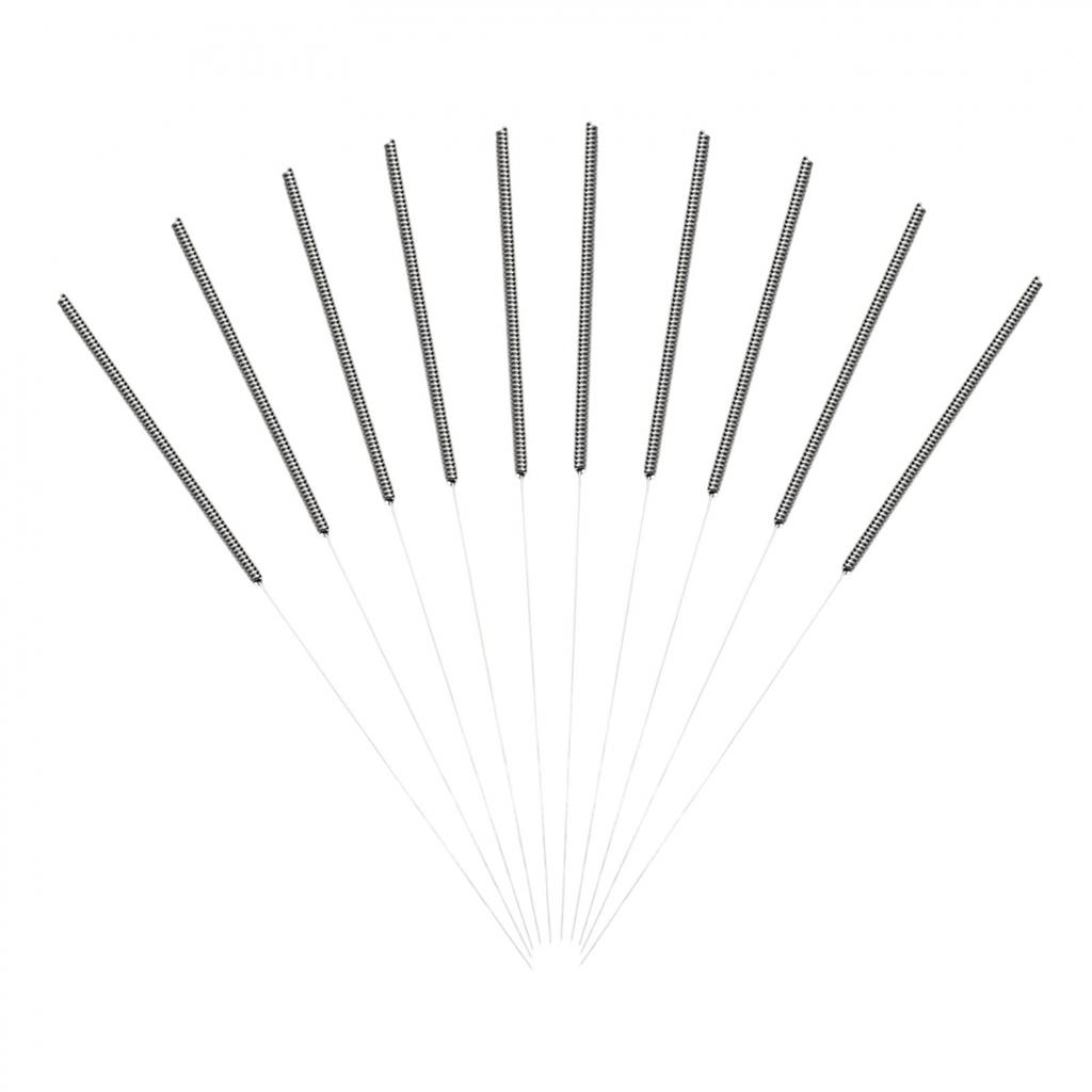 Cleaning Needle 0.2/0.25/0.3/0.35/0.4mm 10 Pcs Clean Clogged Nozzles Flexible