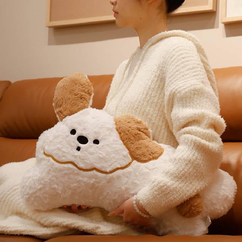 Plush Dog Cute Toy Cartoon Stuffed Doll Sleep Room Sofa Decoration Kids Gift