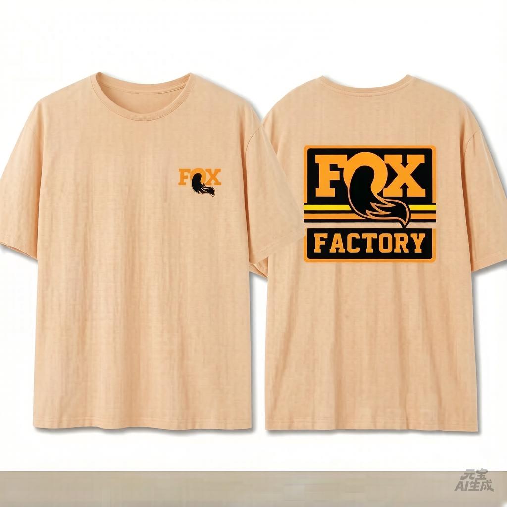 Summer Fox Racing Cross country Mountain Bike Commemorative T shirt High Quality Fashion Unisex Women T shirt Round Neck