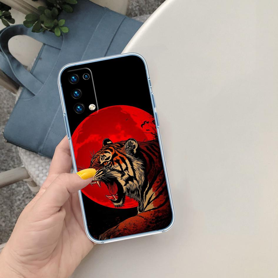 LO6 Animal Tiger Phone Case for Motorola Moto G10 G20 G30 G31 G32 G34 G35 G41 G42 G50 G51 G52 G55 G60 G60S G62 G71 G72 G75