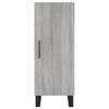 Sideboard Gray Sonoma 34.5 x 34 x 90 cm Engineered Wood