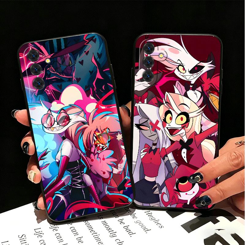 Hazbin Hotel Anime Soft Phone Case for Samsung A17 A37 A57 A16 A26 A36 A56 A15 A25 A35 A55 A14 A24 A34 A54 A13 A23 A33 A53 A52 A